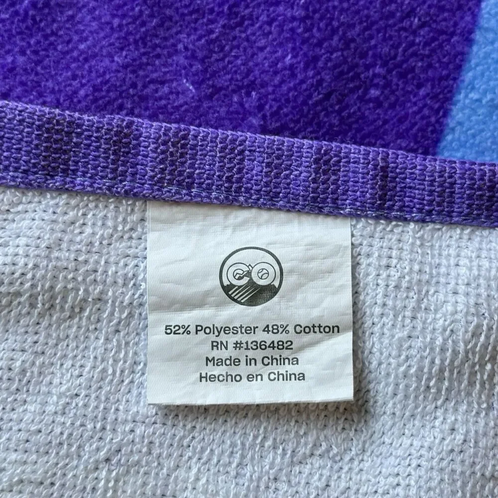 Colorado Rockies City Connect Beach Towel SGA MLB Stadium Giveaway Pool Towel